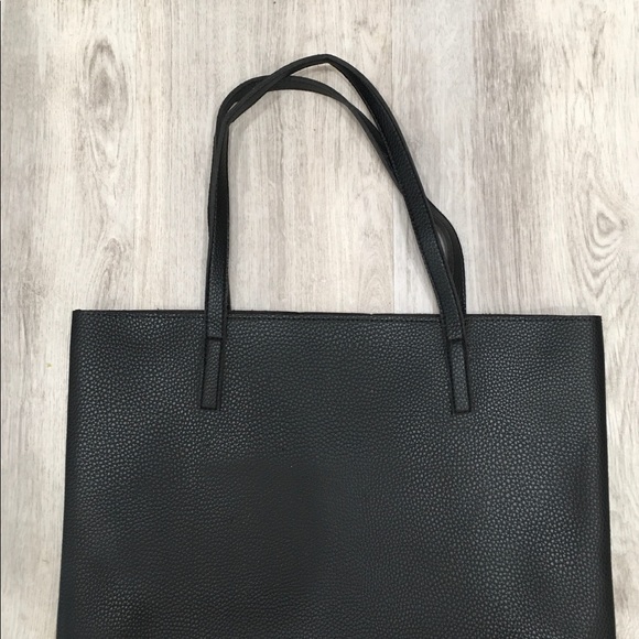 Vince Camuto Black & Gray Tote - Picture 2 of 4